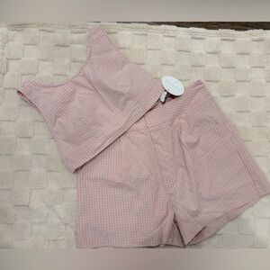 NWT SHEIN tank and short set